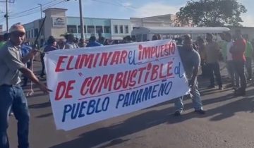 Guatemala y Panamá se suman a las protestas por el alza del combustible