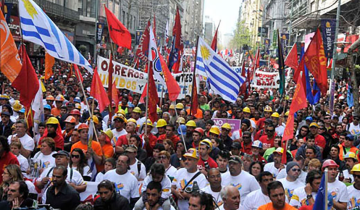 Uruguay está en huelga general