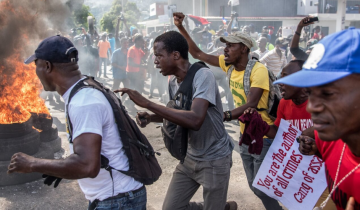 Protestas en Haití cobran la vida de dos personas